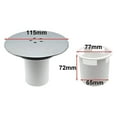 Shower Trap Cover, Shower Plug Hole Cover 90mm/115mm Plug Drain