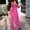 23-Hot Pink, variant on Gaecuw Overall Jumpsuit for Women Sleeveless Cold Shoulder Overall V Neck Band Collar Solid Onesie Frill One Piece Outfits Casual Loose Baggy Long Pants Wide Leg Summer Romper Ankle Length Trousers