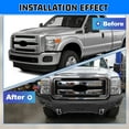 thumbnail image 6 of Front Bumper for Ford F-250/F-350 2011-2016 with Side Wings(B),Heavy Duty Steel Front Bumper with 2 D-Rings, 6 of 10