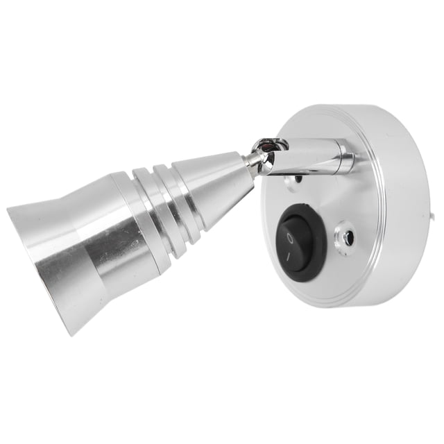 Lampes d'Intérieur pour VR, Applique Murale de Lecture LED 12 V pour VR, Luminaire de Lecture pour VR à Intensité Réglable pour Lecture sur Fourgonnette, Camion, Roulotte, Lit