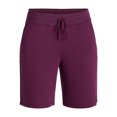 thumbnail image 3 of Athletic Works Women's and Women's Plus French Terry Bermuda Shorts, Sizes XS-4X, 3 of 3