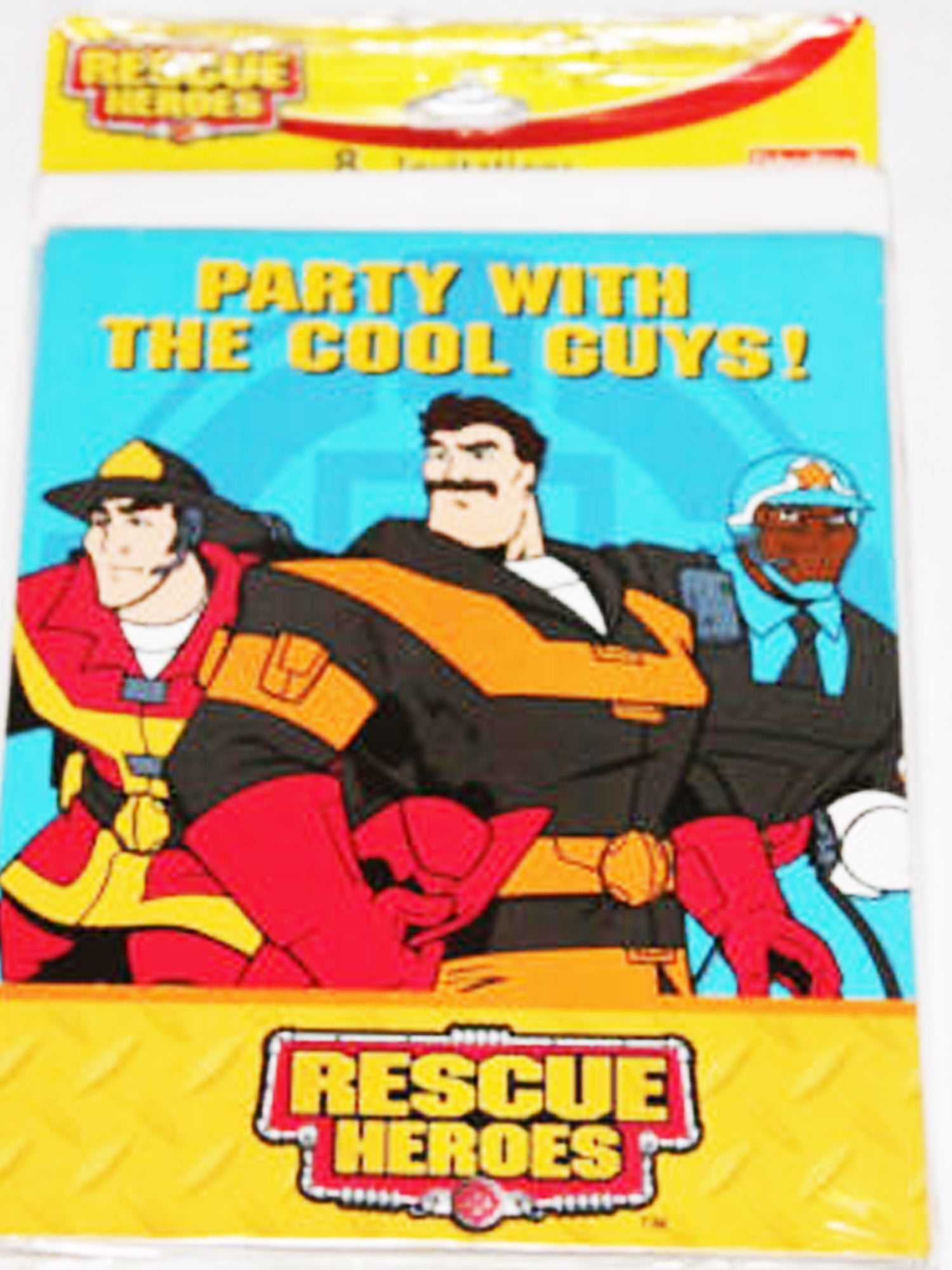 Fisher Price Rescue Heroes Invitations With Envelopes (8ct)