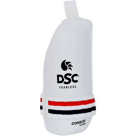 DSC Condor Glider Cricket Inner Thigh Pad for Mens, White