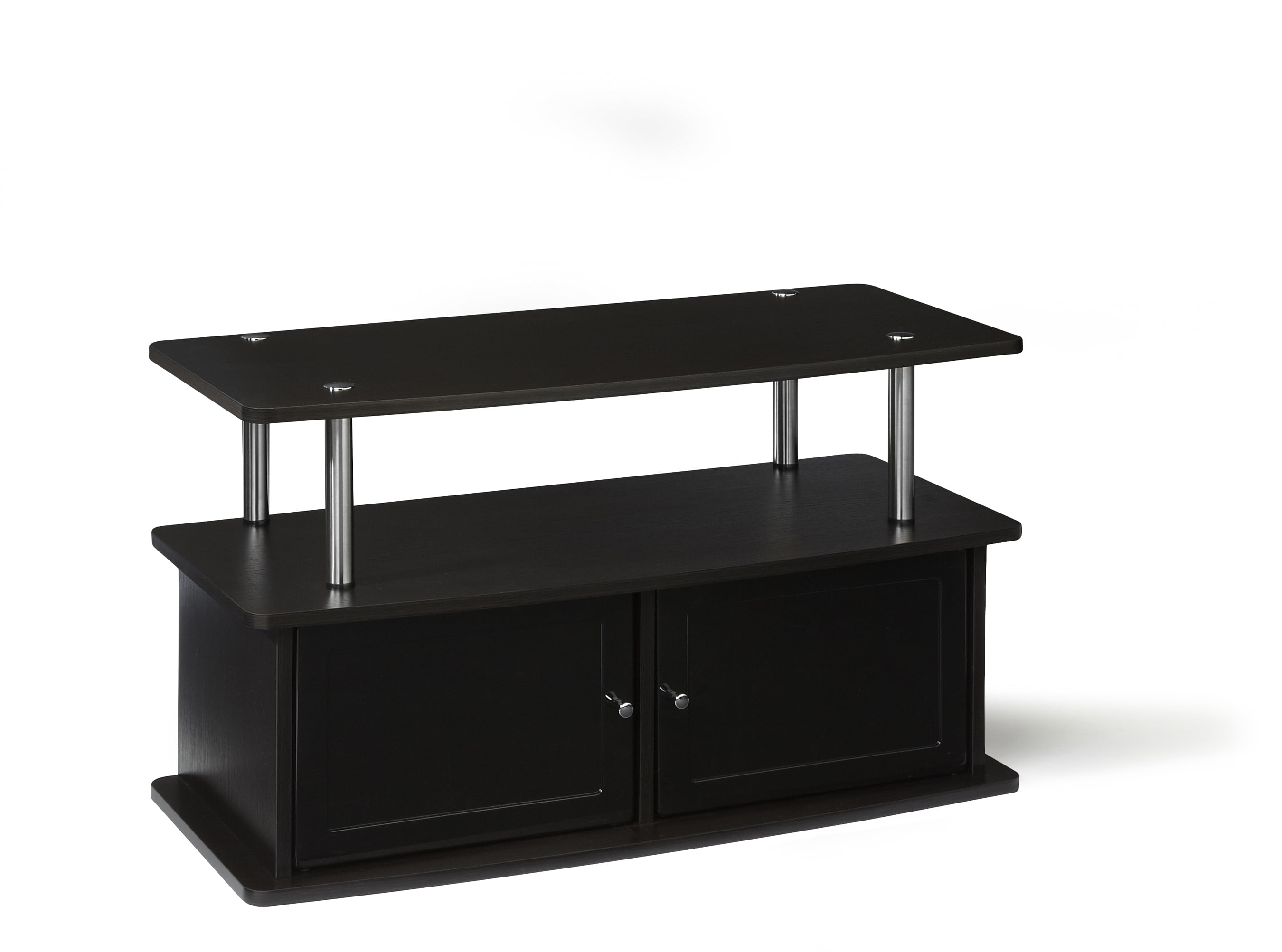 Designs2Go" TV Stand with Two Cabinets, for TVs up to 42", Espresso