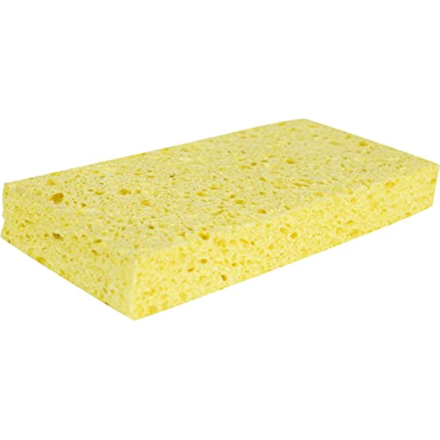 Sponge, Cellulose, 48/Ct, Yellow