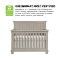 thumbnail image 6 of Soho Baby Hampton 4-in-1 Convertible Crib, Stone Wash, GreenGuard Gold Certified, 6 of 9