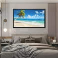 thumbnail image 4 of Beach Wall Art Palm Wall Art Beach Painting A Palm Beach Beach Canvas Wall Art Painting For Livingroom Decor Office Bedroom Decoration, 4 of 8