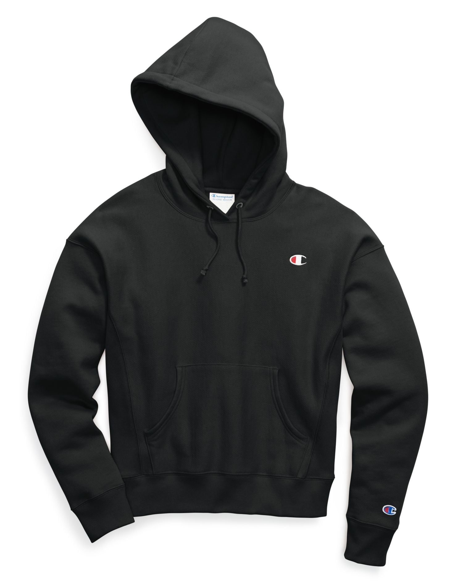 womens champion hoodie black