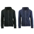 thumbnail image 2 of GBH Men's Fleece Zip Hoodie 2-Pack, 2 of 6