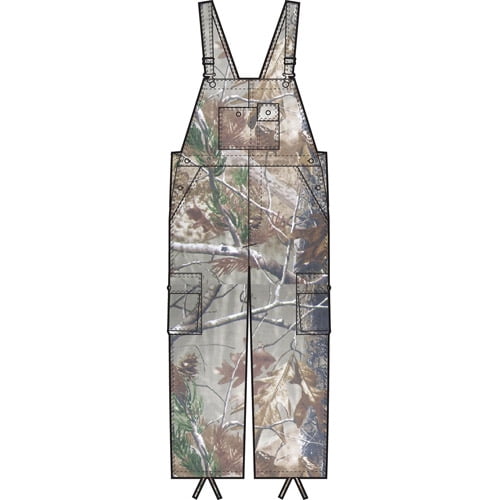 Men's Camo Bib Overall, AP