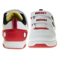 thumbnail image 4 of Disney Mickey Mouse Boys Sneakers. (Toddler Little Kids), White Red, Size: 5, 4 of 10