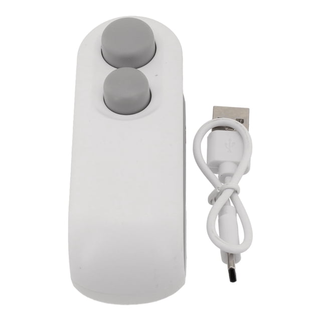 Mosiee 1Pcs Portable Mini Heat Bag Sealing Machine Handheld Heated Portable Usb Recharge Food Bag Sealer Plastic Kitchen Sealing Tools