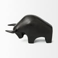 thumbnail image 2 of Black Cast Aluminum Raging Bull DÃ©cor Piece, 2 of 6