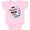 AD-Pink, variant on Inktastic My Nana Loves Me Granddaughter Girls Baby Bodysuit