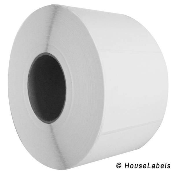 4x3 (4" x 3") Direct Thermal Zebra Eltron Labels 3" Core (24 Rolls/1950