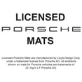thumbnail image 6 of Lloyd Mats 600277 2015-On Macan Black Ultimat Porsche Logo Mats, 2 Piece, 6 of 7