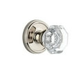 thumbnail image 4 of Grandeur Geochm_Prv_238 Georgetown Solid Brass Rose Privacy Door Knob Set - Grey, 4 of 7