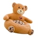 thumbnail image 4 of Niños Sofá de Cubierta de Asiento Forma Animal Sillón Cubierta Silla de Bolsa de Frijoles para Niños Oso, 4 of 9