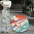thumbnail image 6 of Chinese Oiled Paper Umbrella, Chinese Classical Dance Umbrella, Women Gift Props Oil Paper Umbrella for Dance Recitals Party Music Festivals Style C, 6 of 8