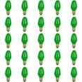 thumbnail image 6 of 25Pk - SUNLITE Green 7w C7 120v Candelabra Base Light bulb, 6 of 6
