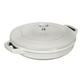 thumbnail image 4 of STAUB Stackable Set Stackable Set 3 Piece Cast Iron, White Truffle, 4 of 11
