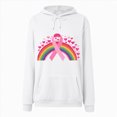 thumbnail image 4 of Towmus Womens Graphic Hoodies Rainbow Printed Hoodie Sweatshirt Casual Plus Size Pullover Long Sleeve Streetwear Drawstring Hoode, 4 of 4