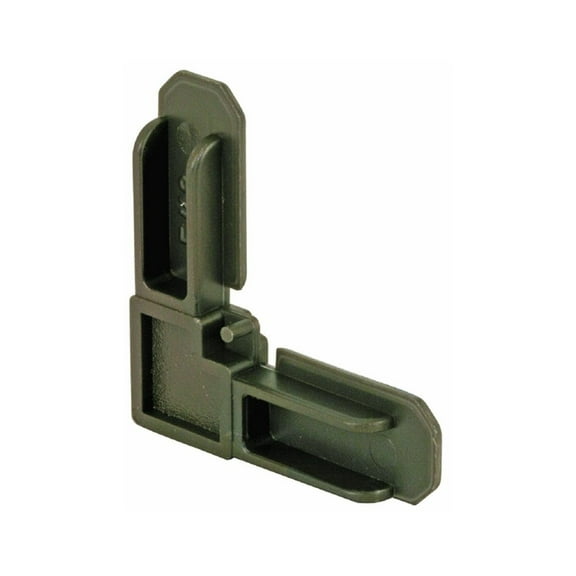 Prime-Line Corner Frame 3/4" X 7/16" Bronze Bagged / 100