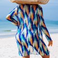 thumbnail image 3 of WILLBEST Traje de Baño Dama conjuntos de Bikini de 3 Piezas para Mujer Trajes de Baño Vintage con Estampado Floral Trajes de Baño con Cubiertas de Manga Larga, 3 of 6