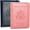 Dark Pink+Navy Blue, variant on RFID Passport Holder Cover Traveling Passport Case, 2Pack