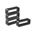 thumbnail image 3 of Xuanheng 4Pcs Watch Band Strap Loops Convenient Retainer Watch Strap Band Keeper 20mm, 3 of 8