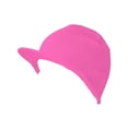 thumbnail image 2 of Bonnet d'Hiver avec Visière, Bonnet Chaud Sans Manches, Rose Vif, 2 of 2