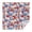 Pioneer Flower Floral-2, variant on Pioneer Flower Floral Print Pattern Square Tablecloth, Waterproof Wipeable Spillproof Washable Table Cover for Home Kitchen Party and Daily Decor 60"x60"