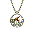 thumbnail image 1 of Collar Luna Unbranded Jirafa África Negro Mujeres Aborígenes, 1 of 3