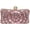 Pink, variant on Kukuzhu Rhinestone Evening Bags Women Fashion Wedding Party Evening Clutch Purse Chain Shoulder Bag