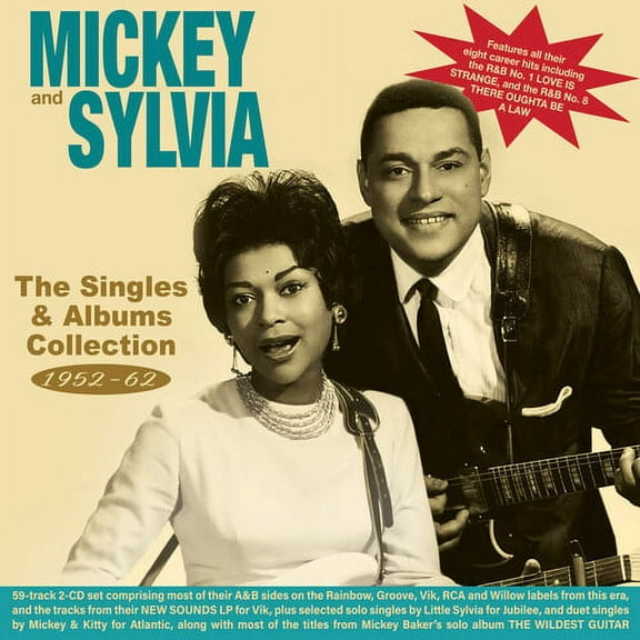 Mickey & Sylvia - The Singles & Albums Collection 1952-62 - Music & Performance - CD