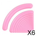thumbnail image 1 of Runquan 5-6pack 20x Eyelash Curler Refills Universal Easy to Install Soft Cosmetic 6 Pcs, 1 of 8