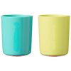 Tommee Tippee No Knock™ Toddler Cup, Aqua & Yellow – 6oz, 12+ months, 2-Pack