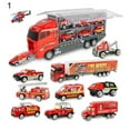 thumbnail image 2 of Happy Date Toddler Toys for 3 4 5 6 Years Old Boys, Die-cast Construction Toys Car Carrier Vehicle Toy Set w/ Play Mat, Kids Toys Truck Alloy Metal Car Toys Set, 2 of 2