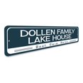 thumbnail image 3 of Boat Swim Relax Novelty Sign, Metal Wall Decor - 4x18 inches, 3 of 4