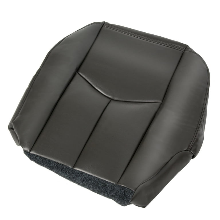 2005 2006 Chevy Silverado 2500HD Duramax Leather Seat Cover GRAY - Driver Side E - Foto 2