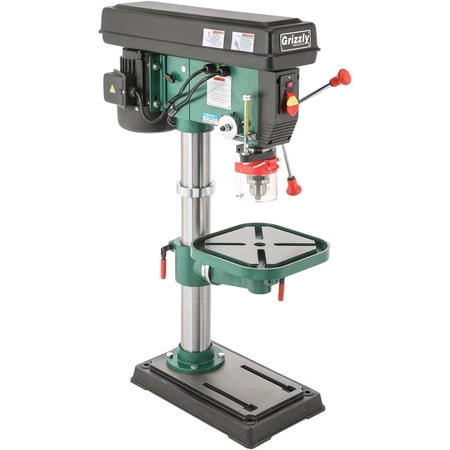 Grizzly G7943 12 Speed Heavy-Duty Bench-Top Drill Press