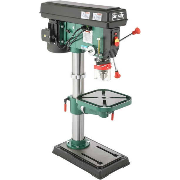 Grizzly G7943 12 Speed Heavy Duty Bench Top Drill Press Walmart Com Walmart Com