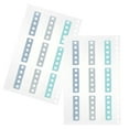 thumbnail image 3 of WHAMVOX 2 Sheets Portable Sticky Tabs Book Marking Tabs Sticky Flags Household Book Tabs, 3 of 8