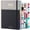 BlackGrey, variant on NIRMIRO 2027 Weekly Monthly Planner, Jan-Dec 2027, Spiral Bound PU Leather Cover Calendar with Colorful Tabs, 4 Stickers & To-Do List, 5.6"x8.3" Organizer for School, Home, Office, Teachers, Students
