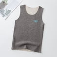 thumbnail image 2 of Bovxnpu Boys Girls Tank Tops Undershirt Sleeveless T Shirts Fall And Winter Children's Top Baby's Warm Base Layer Belly Protector Top, 2 of 4