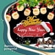 thumbnail image 5 of Bearachild 30LED 4.5M Lámpara de tira de Navidad 3D Santa Claus Festival Adorno de iluminación impermeable Table Party Decor Kits de decoración para fiestas Bearachild HA008374-00B, 5 of 6