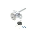 thumbnail image 5 of Uxcell Drawer Lock 19mm Cylinder Diameter for Desk Cabinet Silver 2 Pcs, 5 of 5