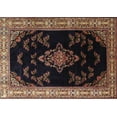 thumbnail image 1 of Ahgly Company Machine Washable Indoor Rectangle Traditional Chocolate Brown Area Rugs, 3' x 5', 1 of 7