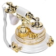 thumbnail image 1 of Vintage Telephone, Old Fashioned Desktop Landline Phones With Time Display For Home, 1 of 8