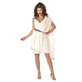 thumbnail image 1 of Disfraz PREMIUM Toga Griega California Costumes Collections  Beige para dama, 1 of 2